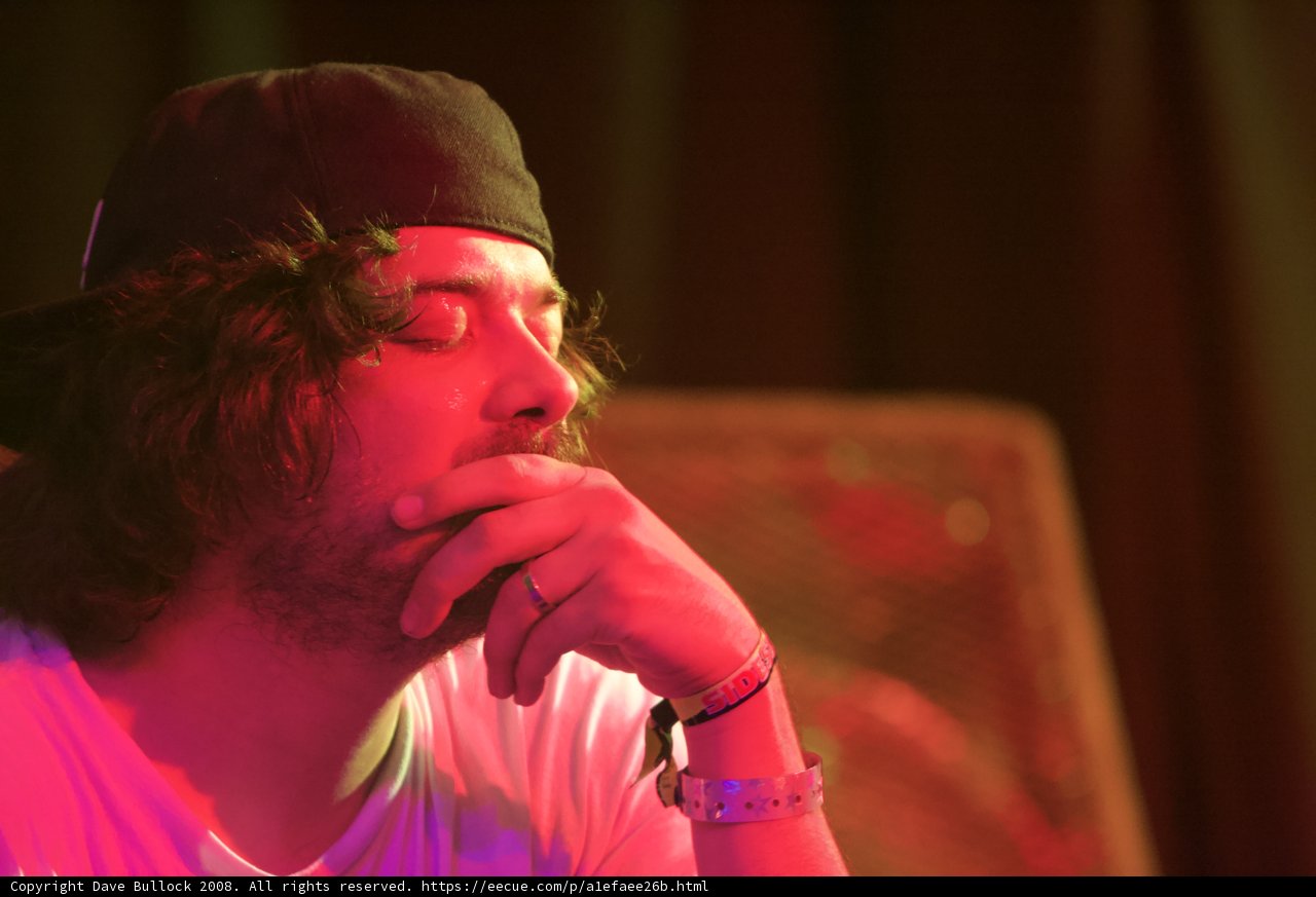 The Cool Cat on Stage