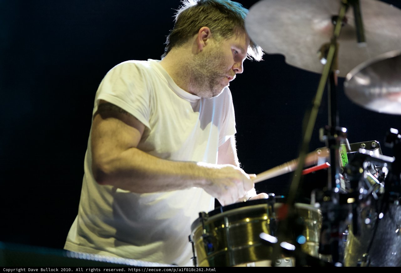 James Murphy on Drums