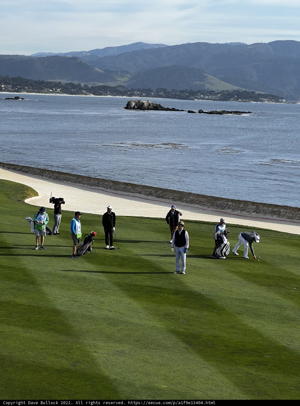 A Round of Golf Under Cloudy Skies