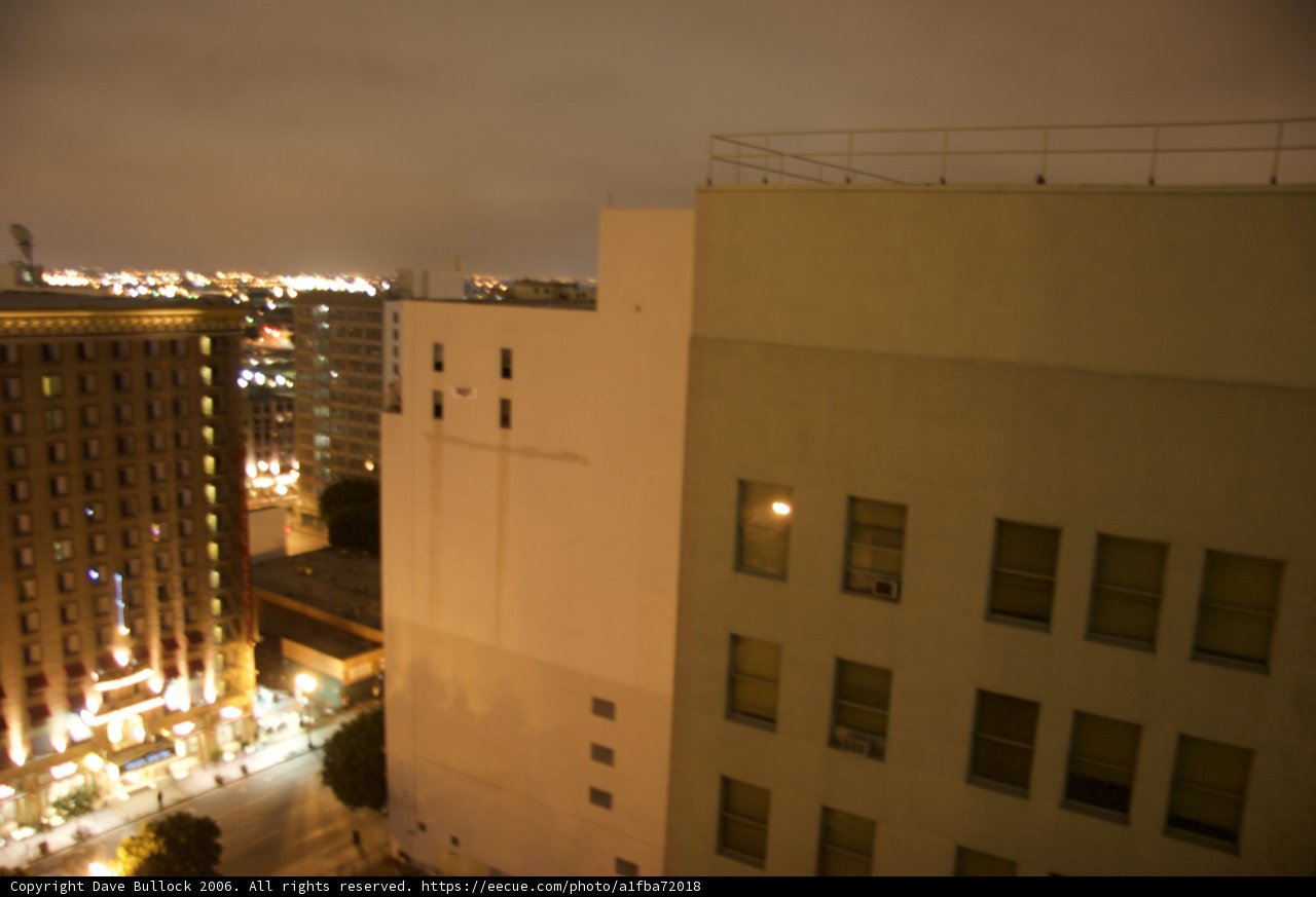 City Lights from Above