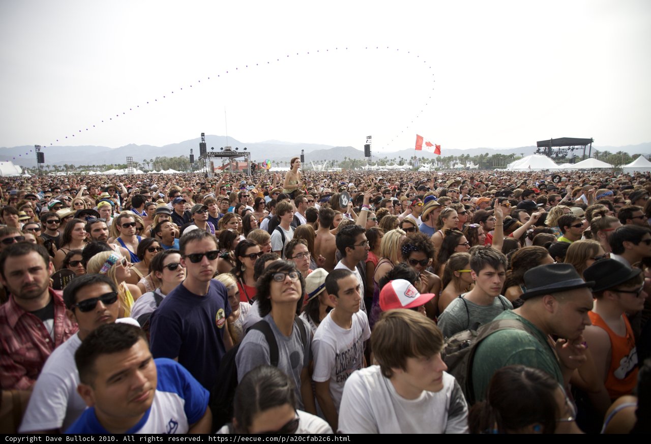 Coachella's Saturday Crowd