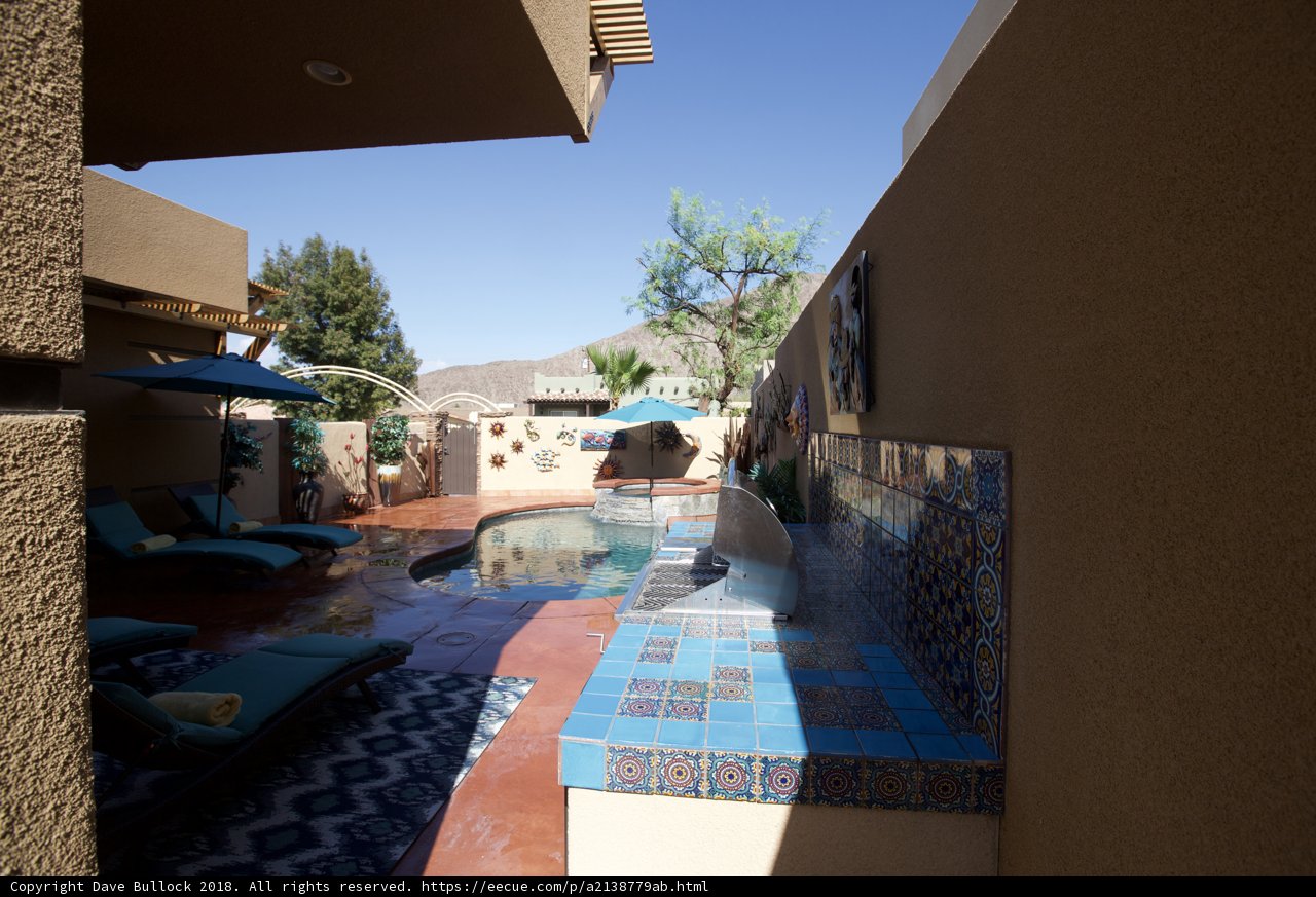 Serene Poolside Oasis