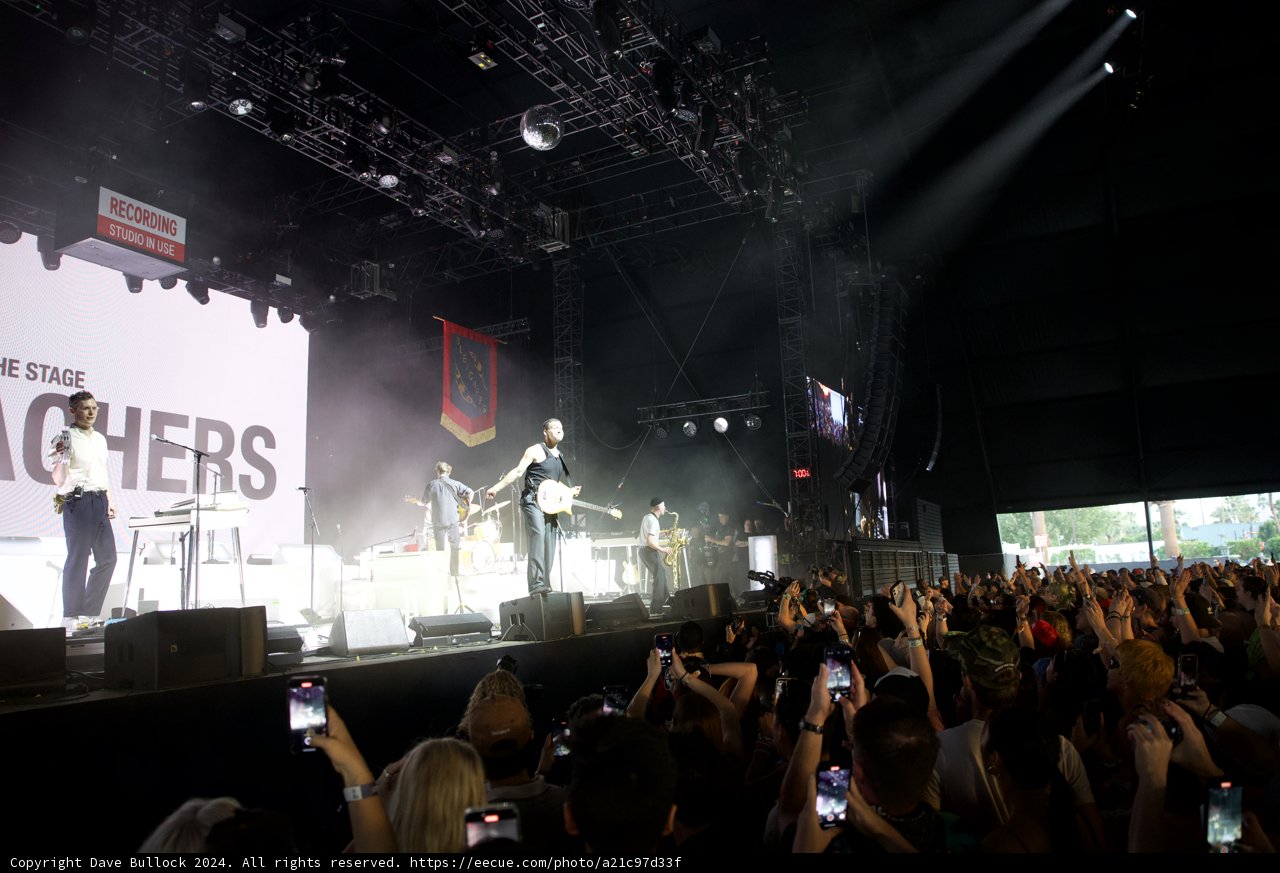 Under the Spotlights: An Electric Night at Coachella 2024