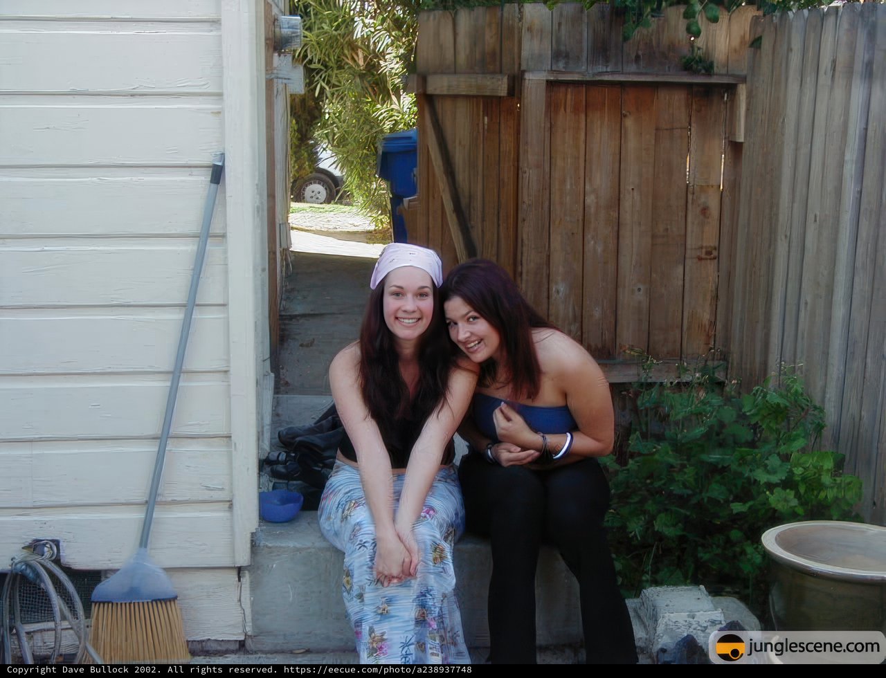 Backyard Chatting