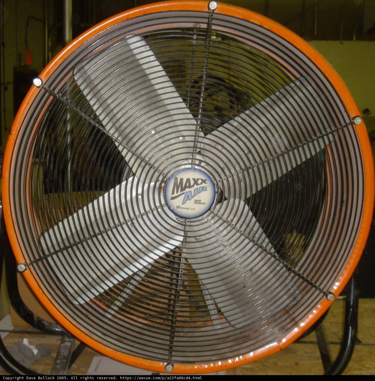 Electric Fan on a Stand