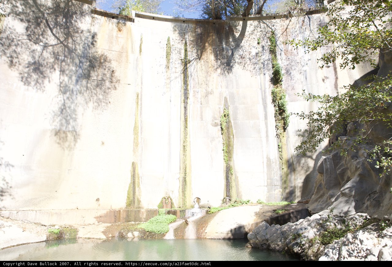 Majestic Waterfall in Natural Surroundings