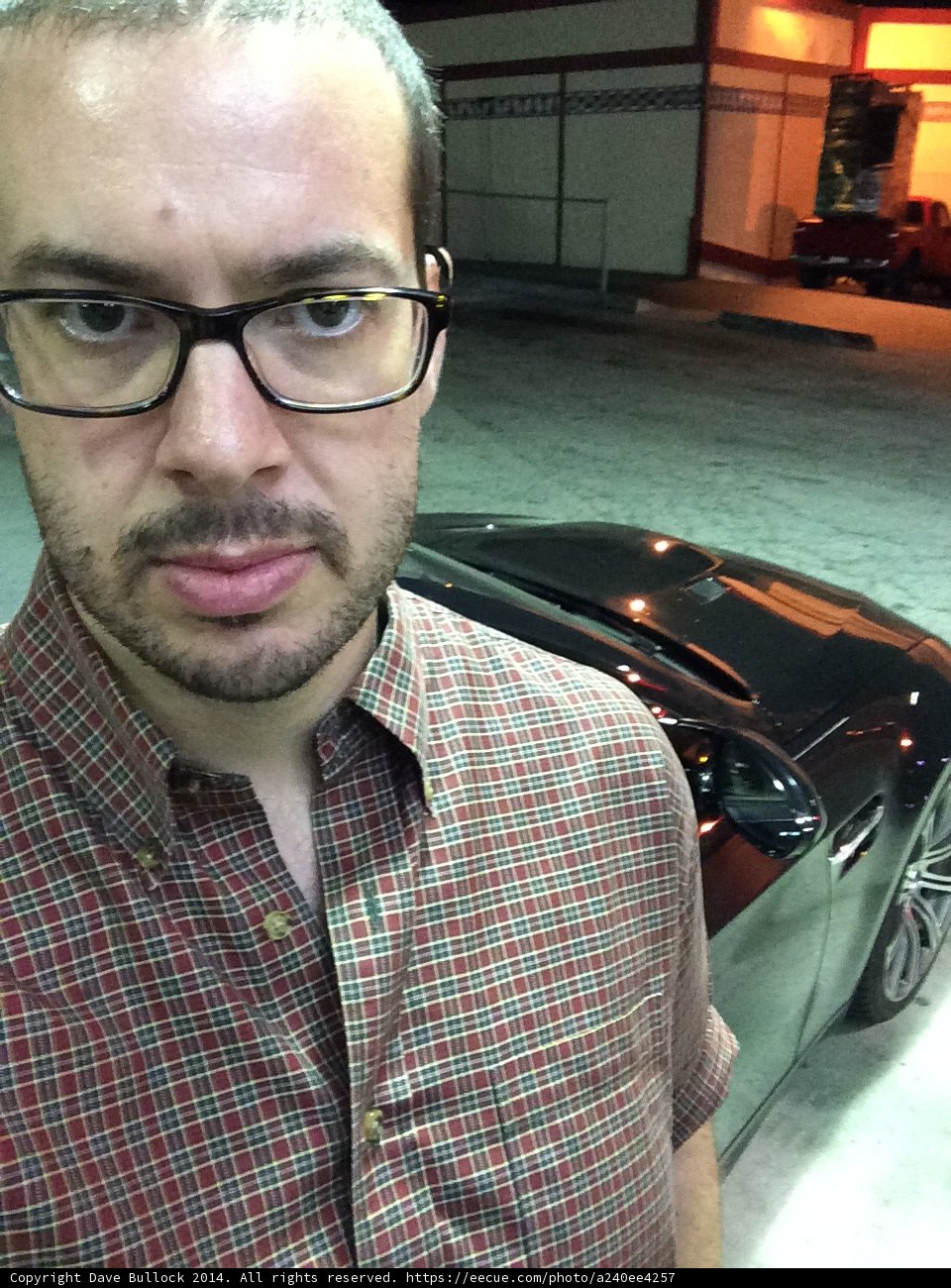 Dave B's Portrait with Automobile