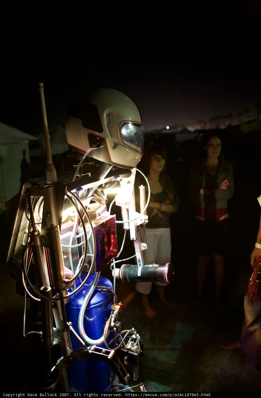 Robot Photographer at Coachella 2007