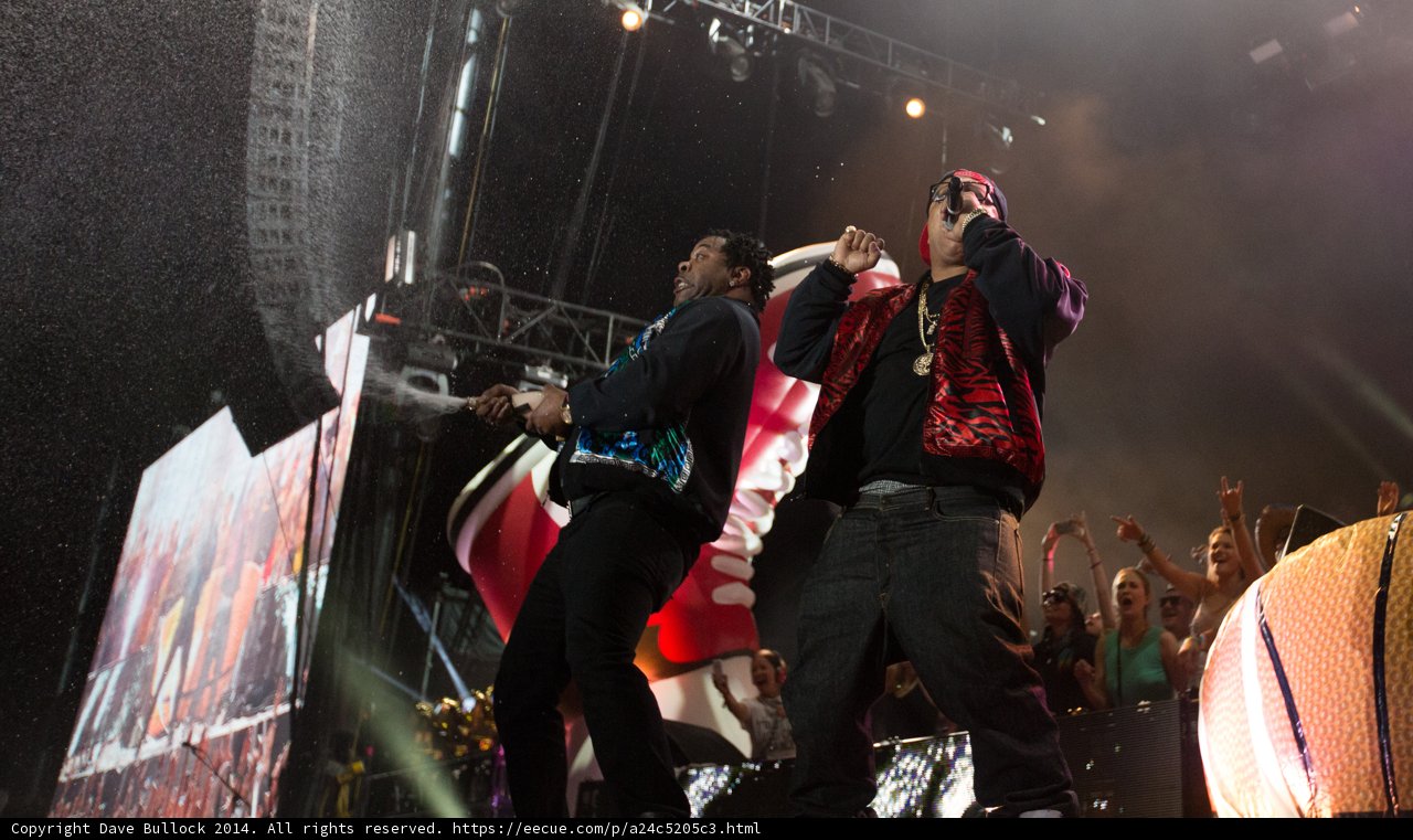 Busta Rhymes and Spliff Star at Girl Talk