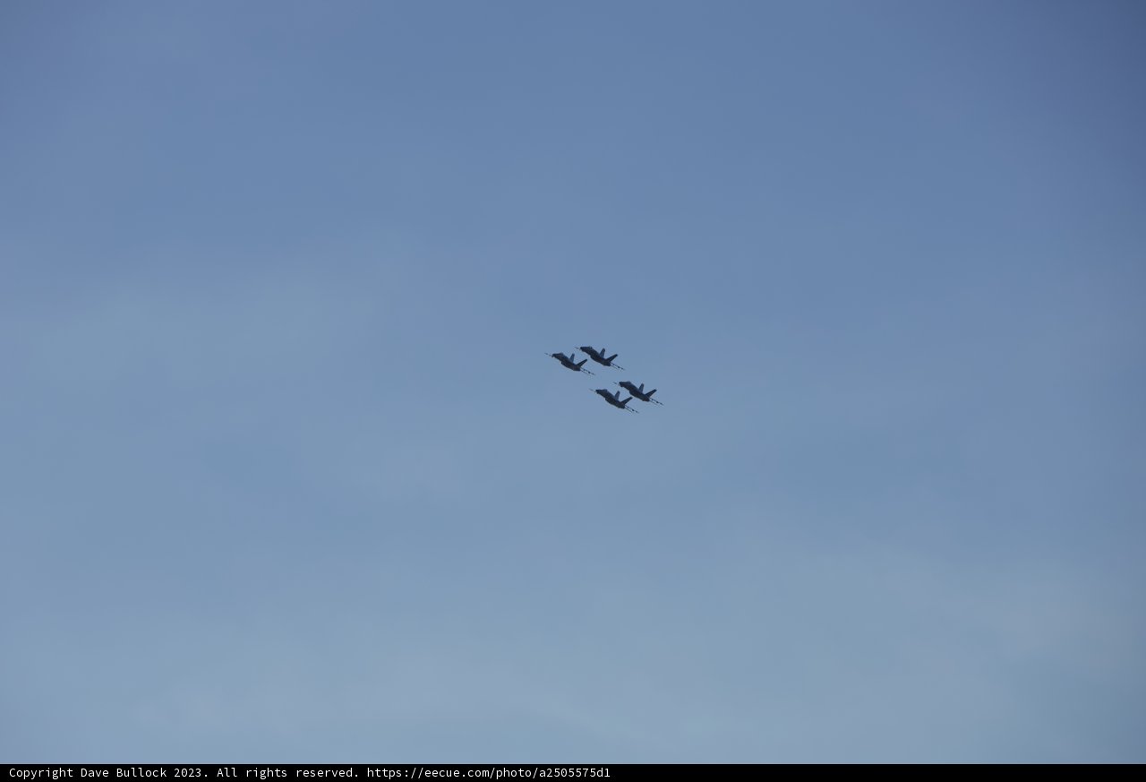 Dynamic Duo: A Cosmic Ballet at Fleet Week Air Show