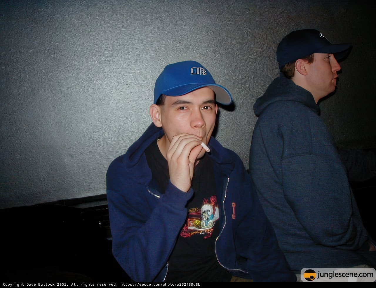 Two Men in Blue