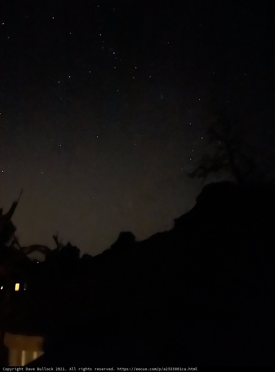A Stellar Night in Sandia Park