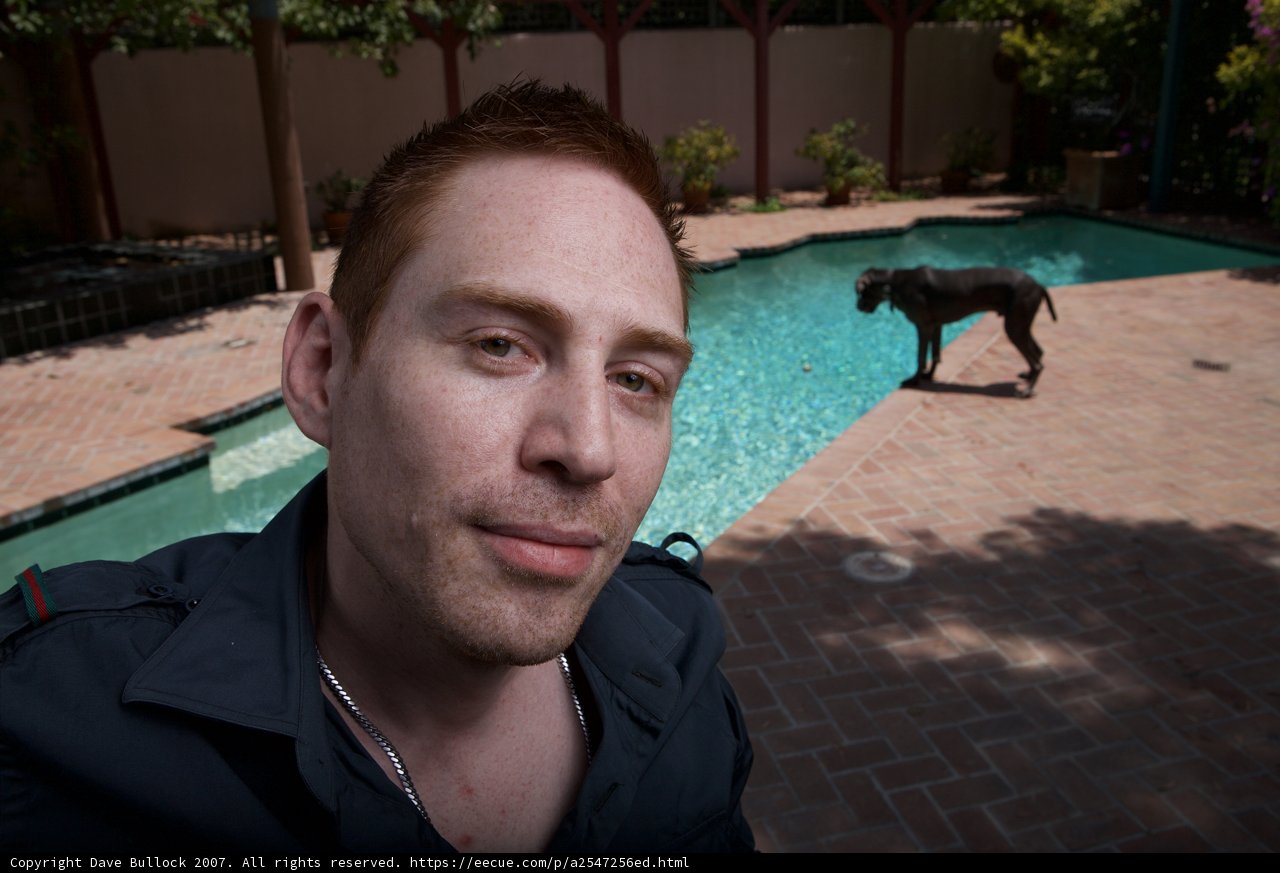 Poolside Selfie