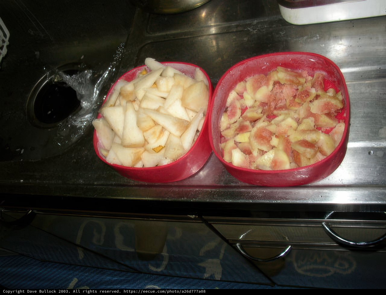 Delicious Meal in Red Bowls