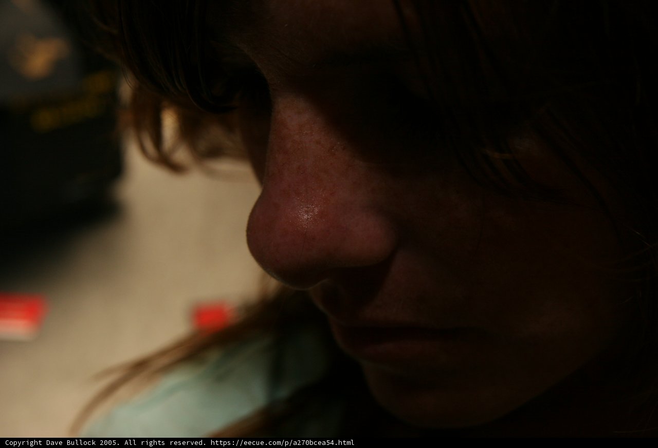 Red-Nosed Woman