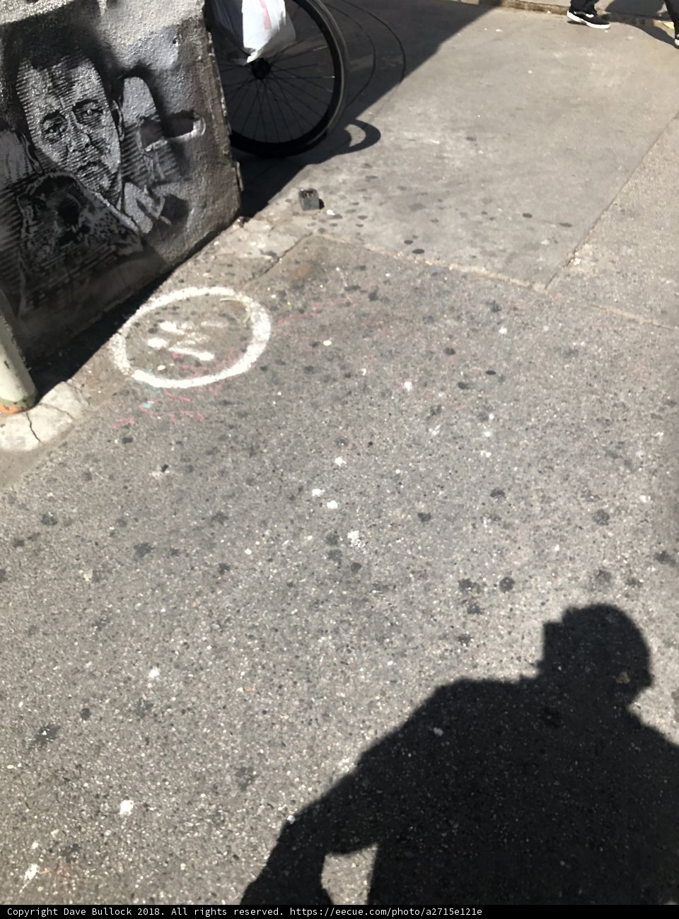 Shadowed Sidewalk Stroll