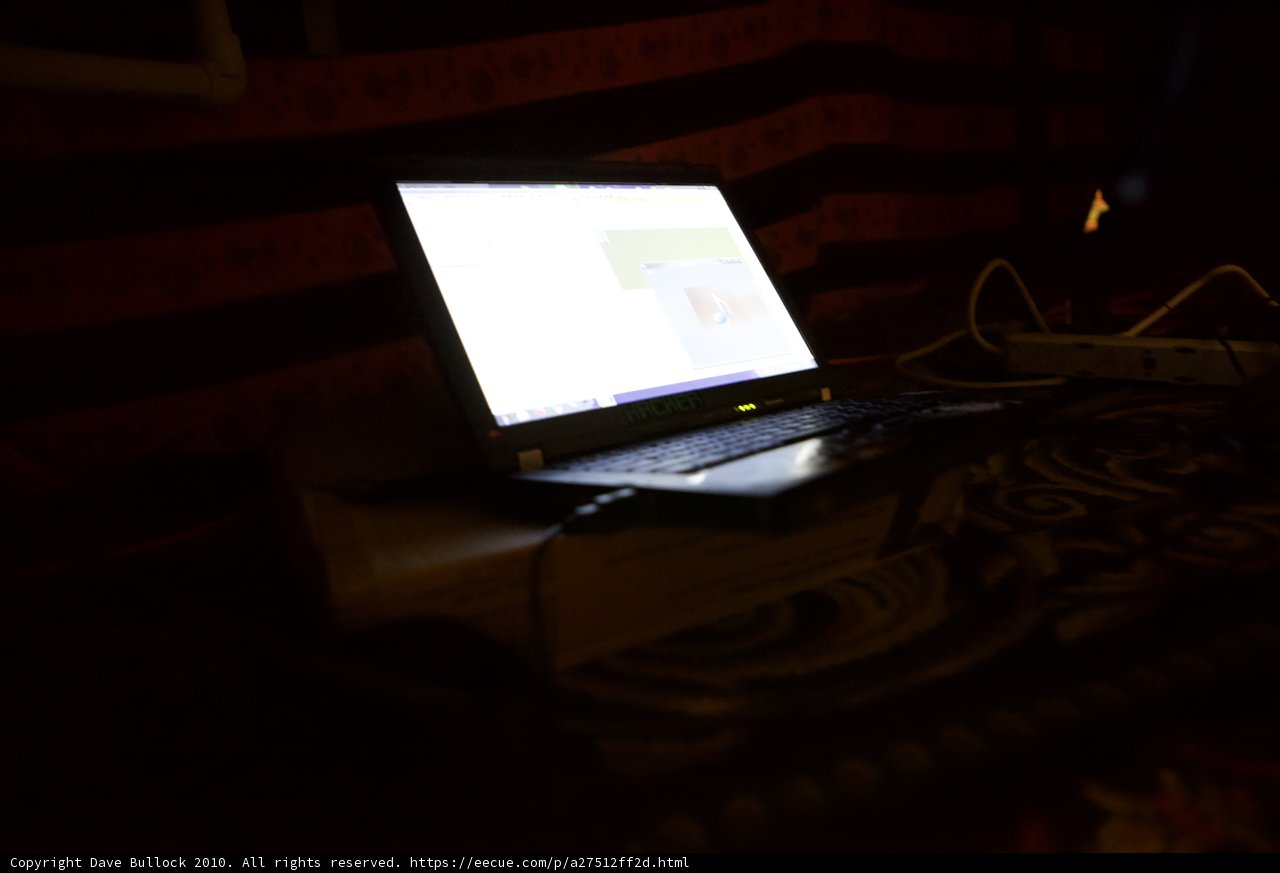 The Lone Laptop