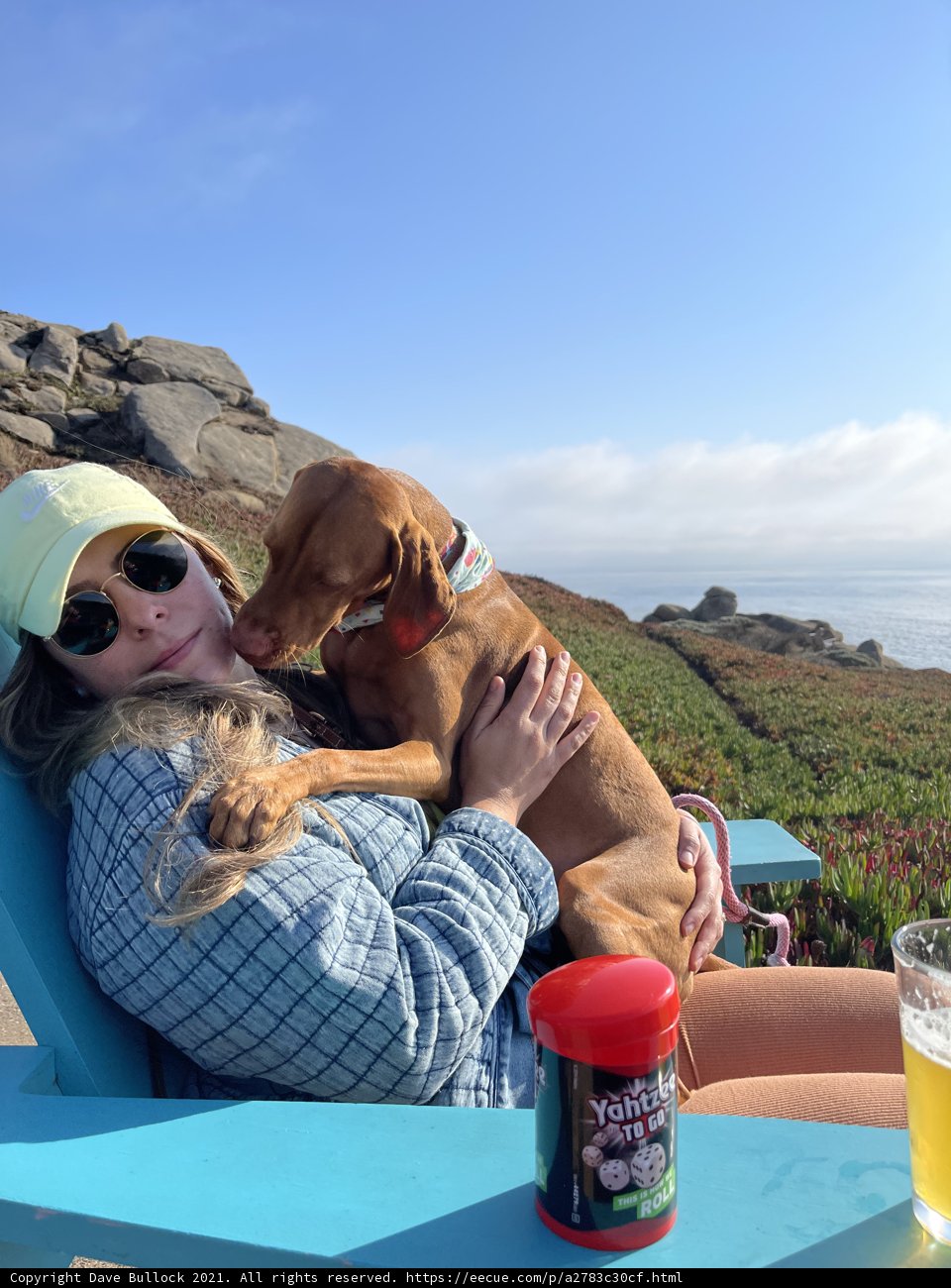 A Woman and Her Canine Companion