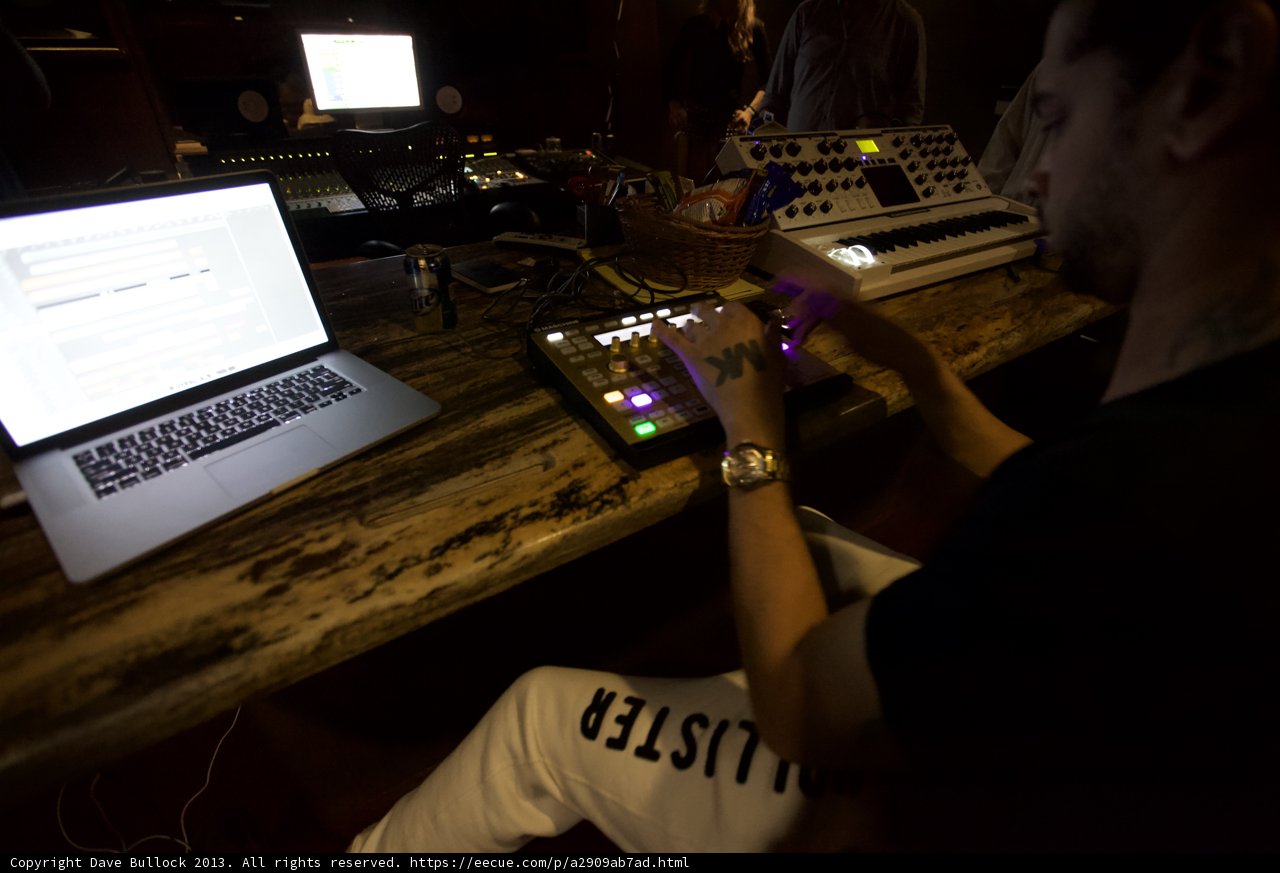 In the Studio with the Laptop