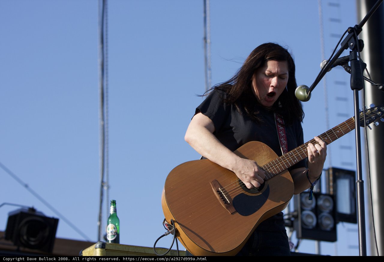 Kim Deal wows Coachella crowd with acoustic guitar