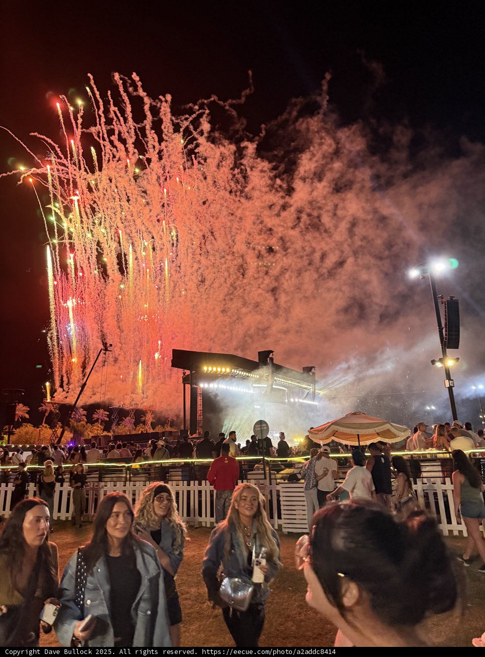 Fiery Night at the Empire Polo Club