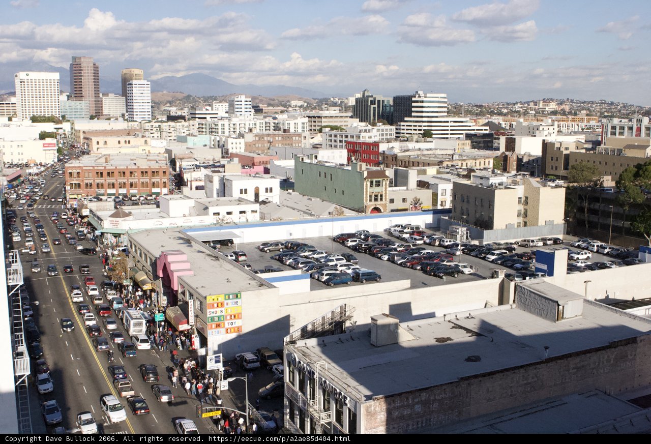 Bustling City Intersection