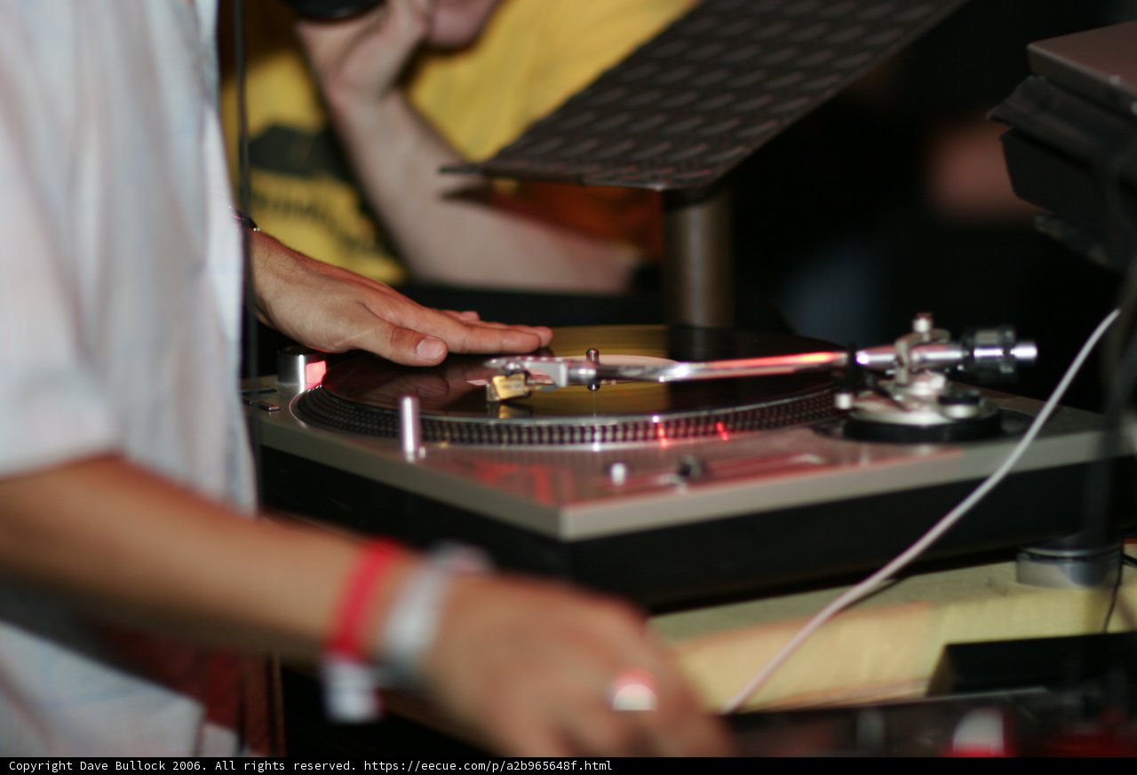 The Deejay in the White Shirt