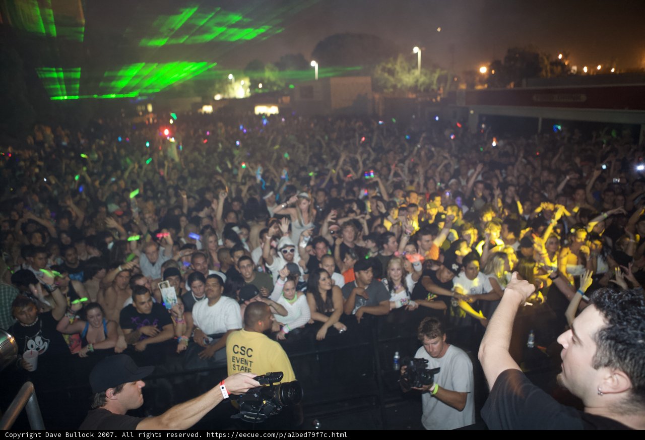 Urban Concert Crowd