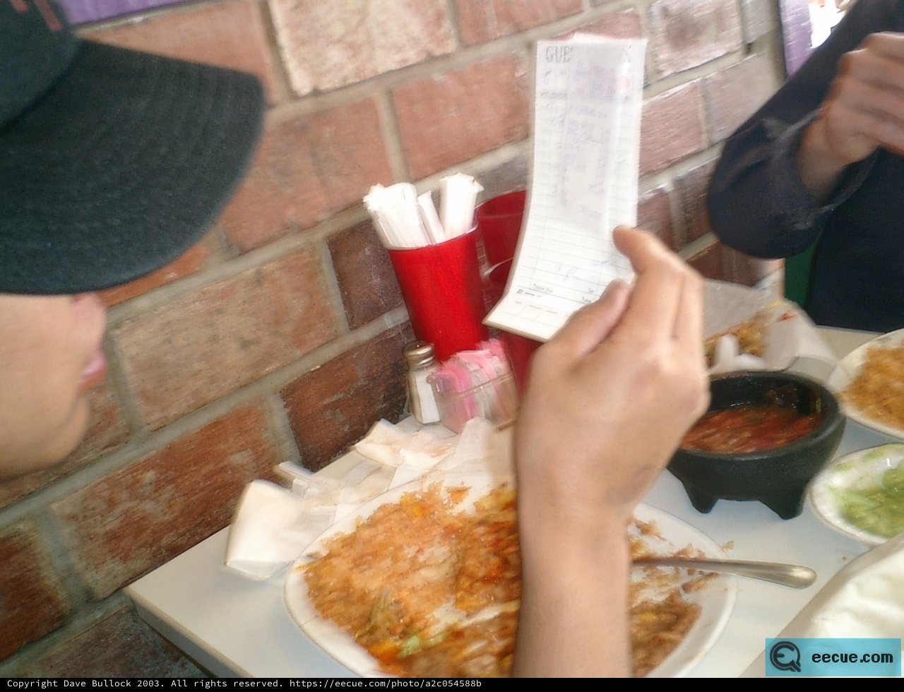 Lunch at the Restaurant