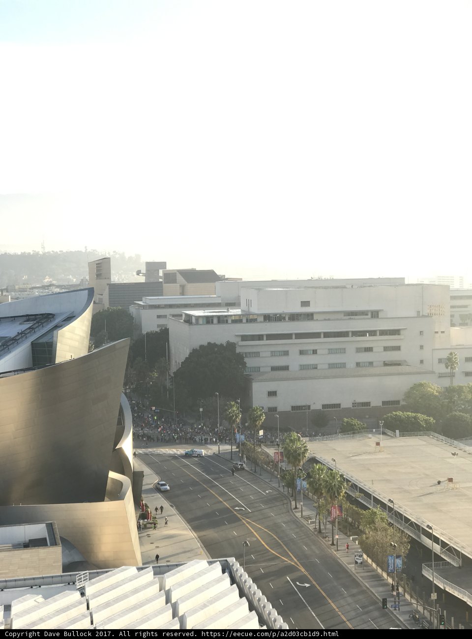 View from the Top of Walt Disney Concert Hall