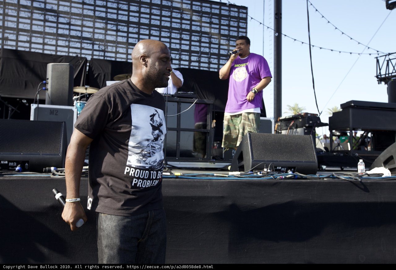 David Jude Jolicoeur performing on Coachella Sunday