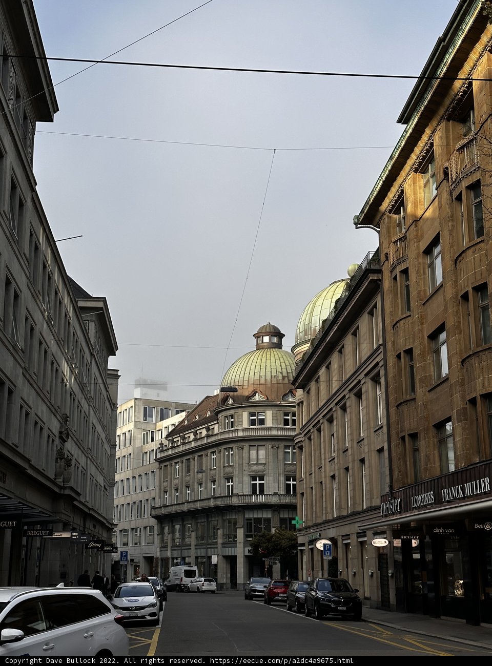 Bustling Streets of Zürich's Metropolis