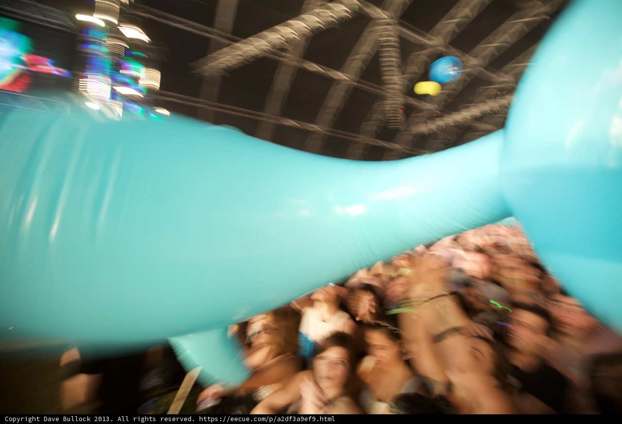 Balloons in the Coachella Crowd