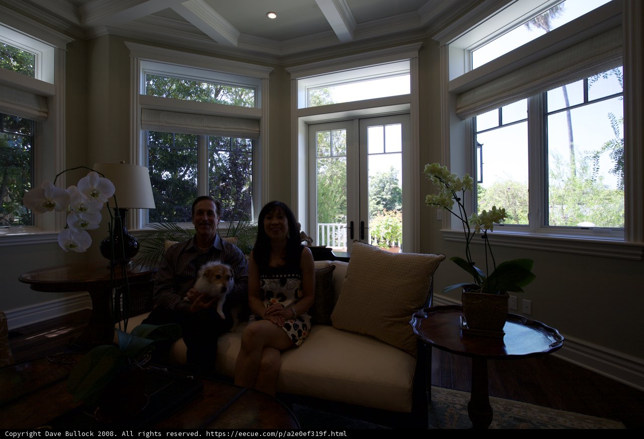 Relaxing with Our Pup