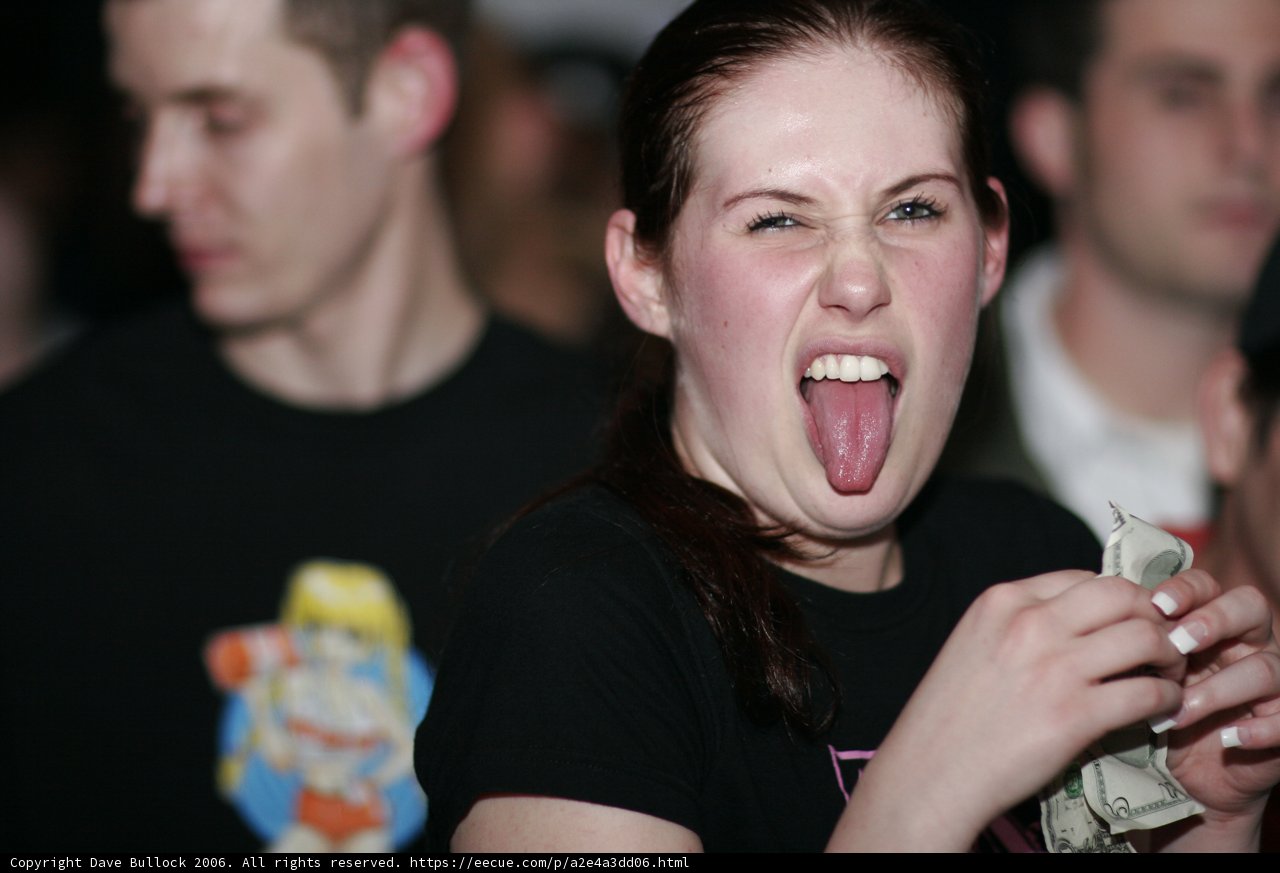 Tongue Out Fun