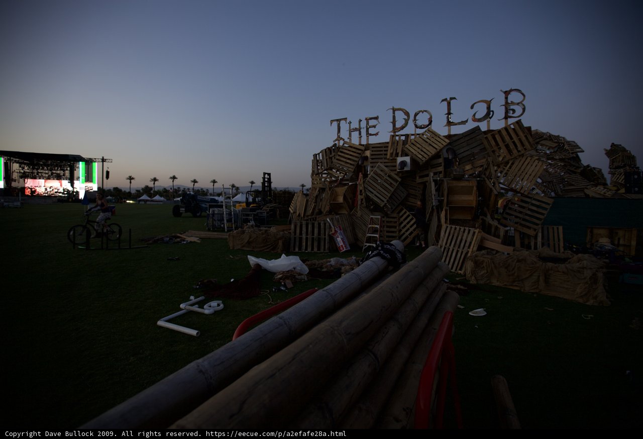The Colorful Do Lab at Coachella