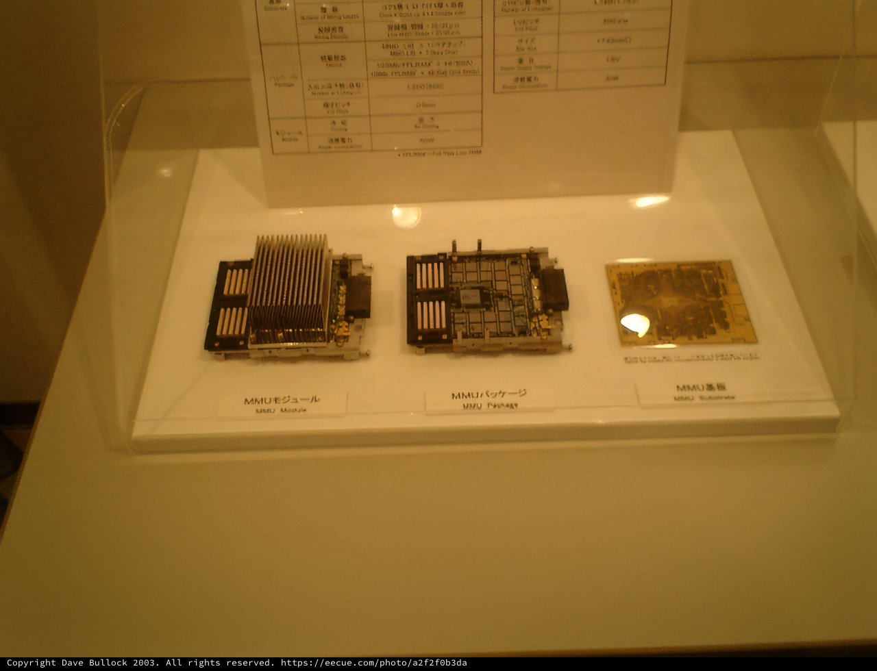 Electronic Components Display Case
