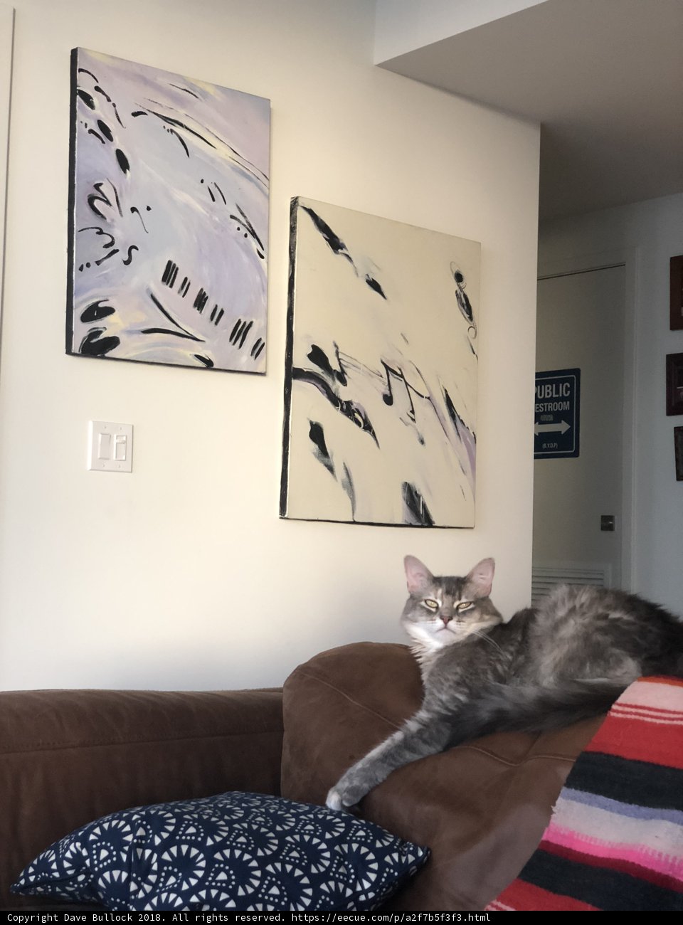 Feline Art Critic