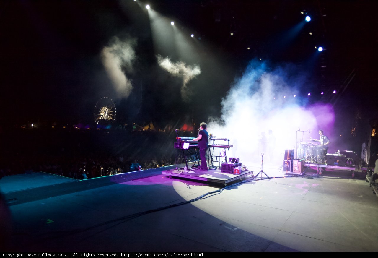 Smoke and Sounds on Stage