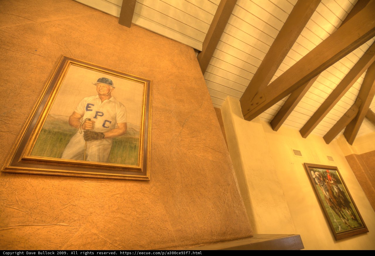 Baseball Player Painting in Art Gallery