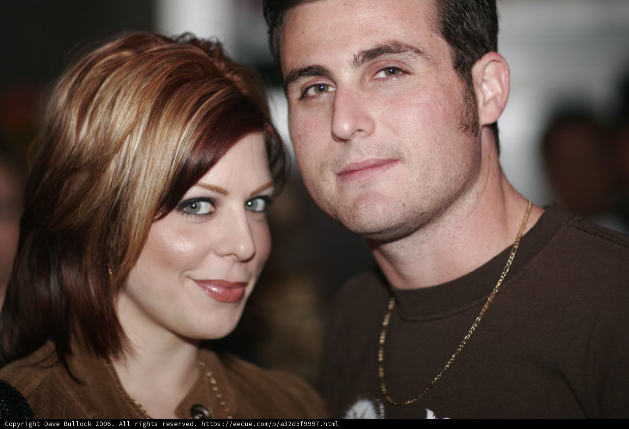 Smiling Couple with Accessories