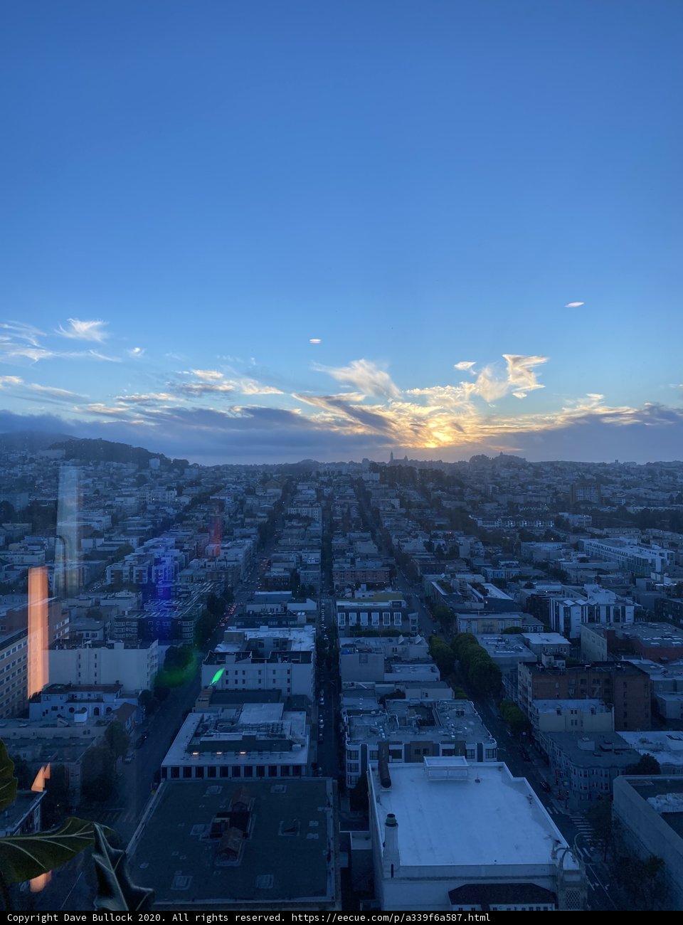 San Francisco Skyline at Sunset