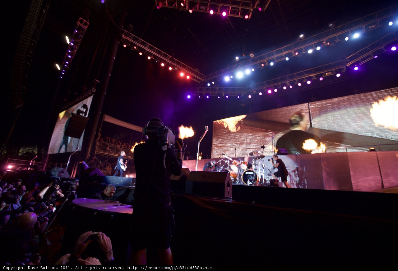 Rocking the Stage at Big Four Festival