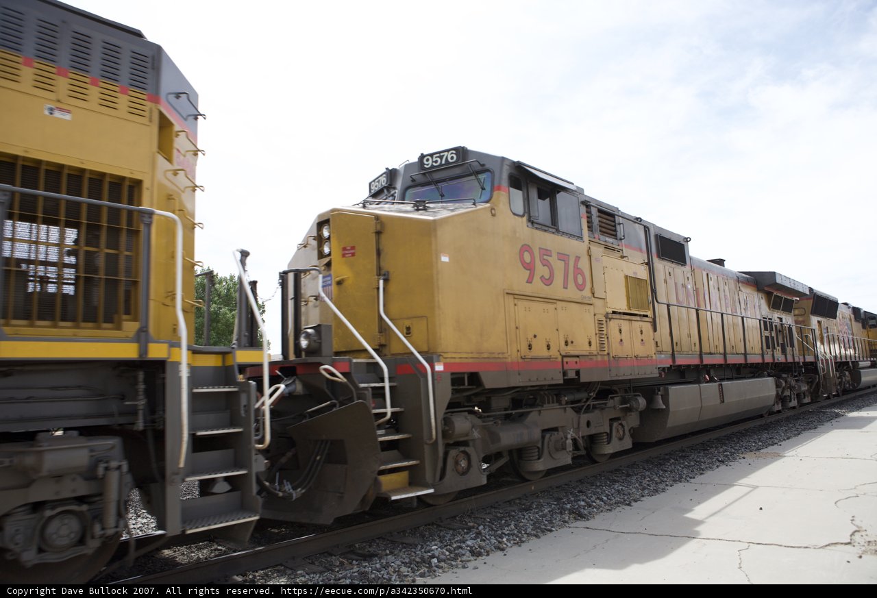The Mighty Locomotive on the Desert Track