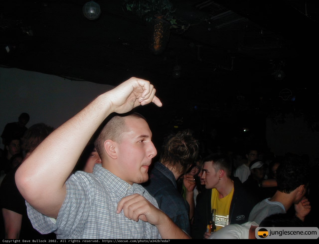 Club King with His Hand Up