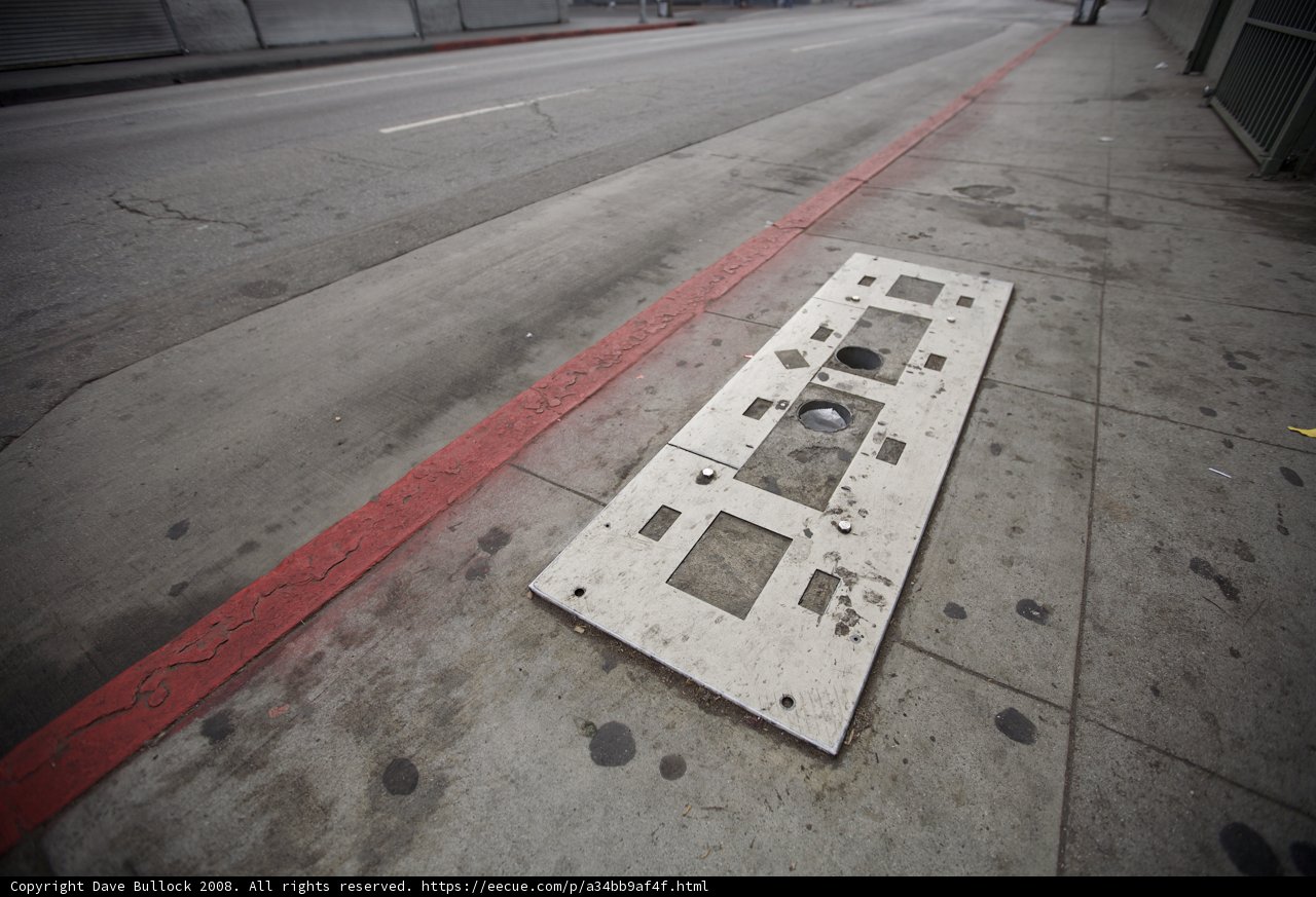Sidewalk Street Sign