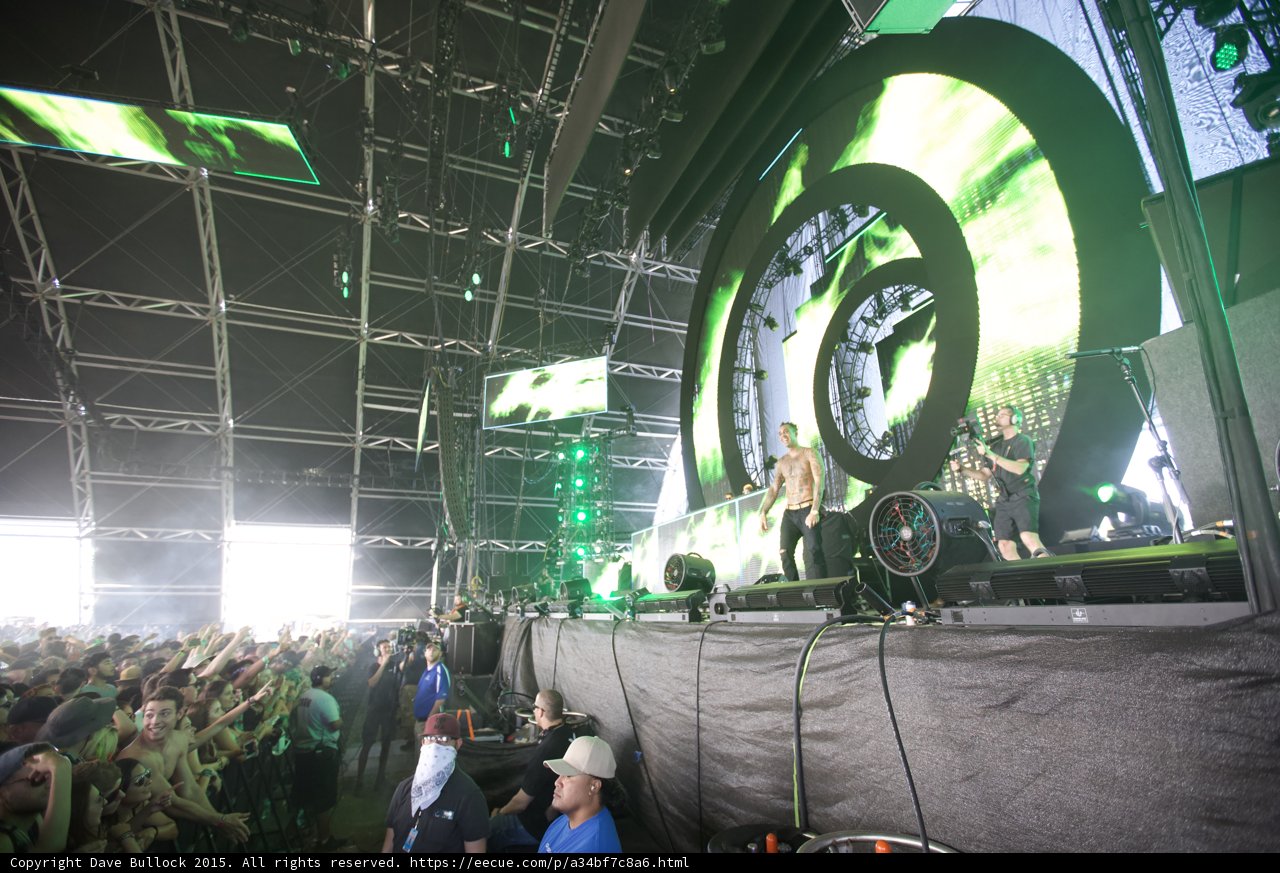 Die Antwoord Spiral Stage