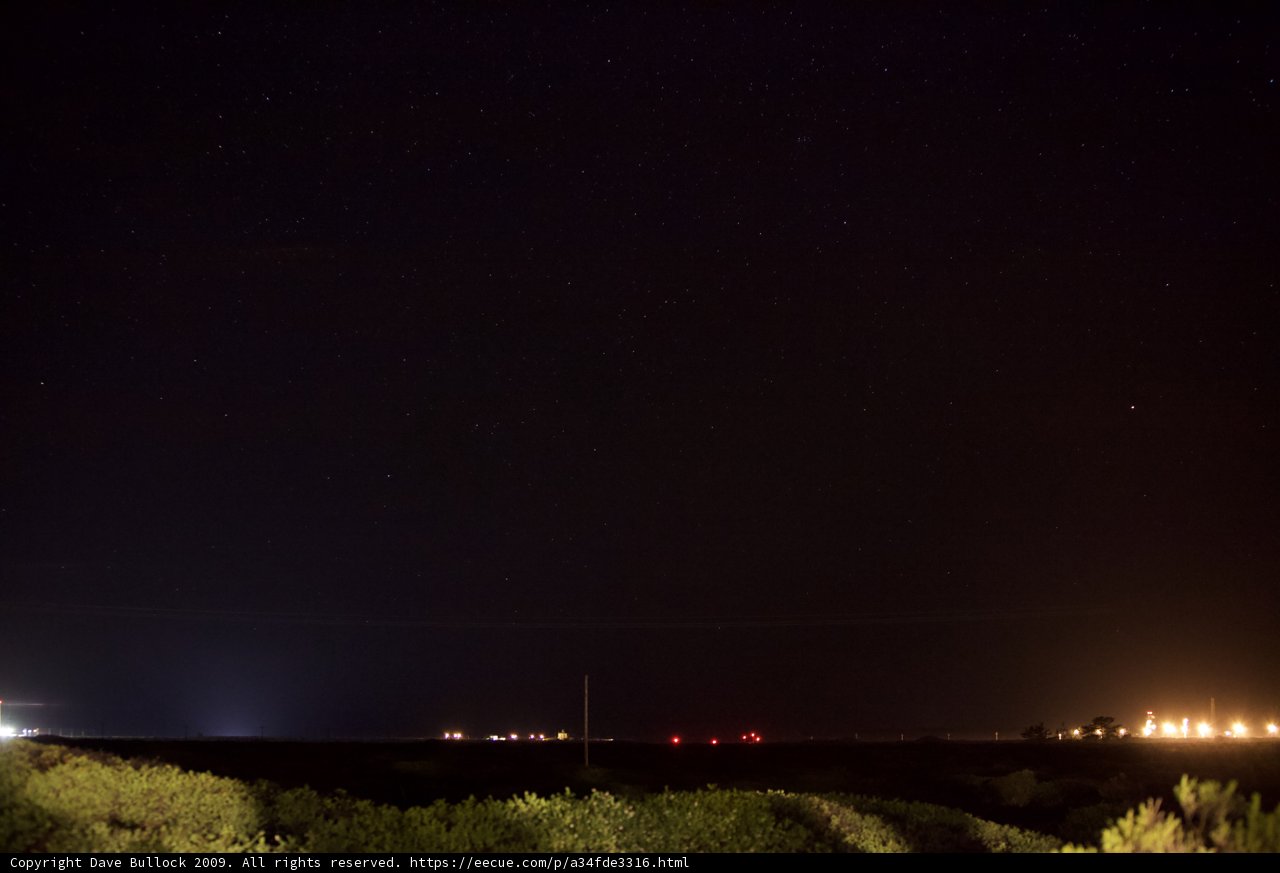 Glittering Night Sky