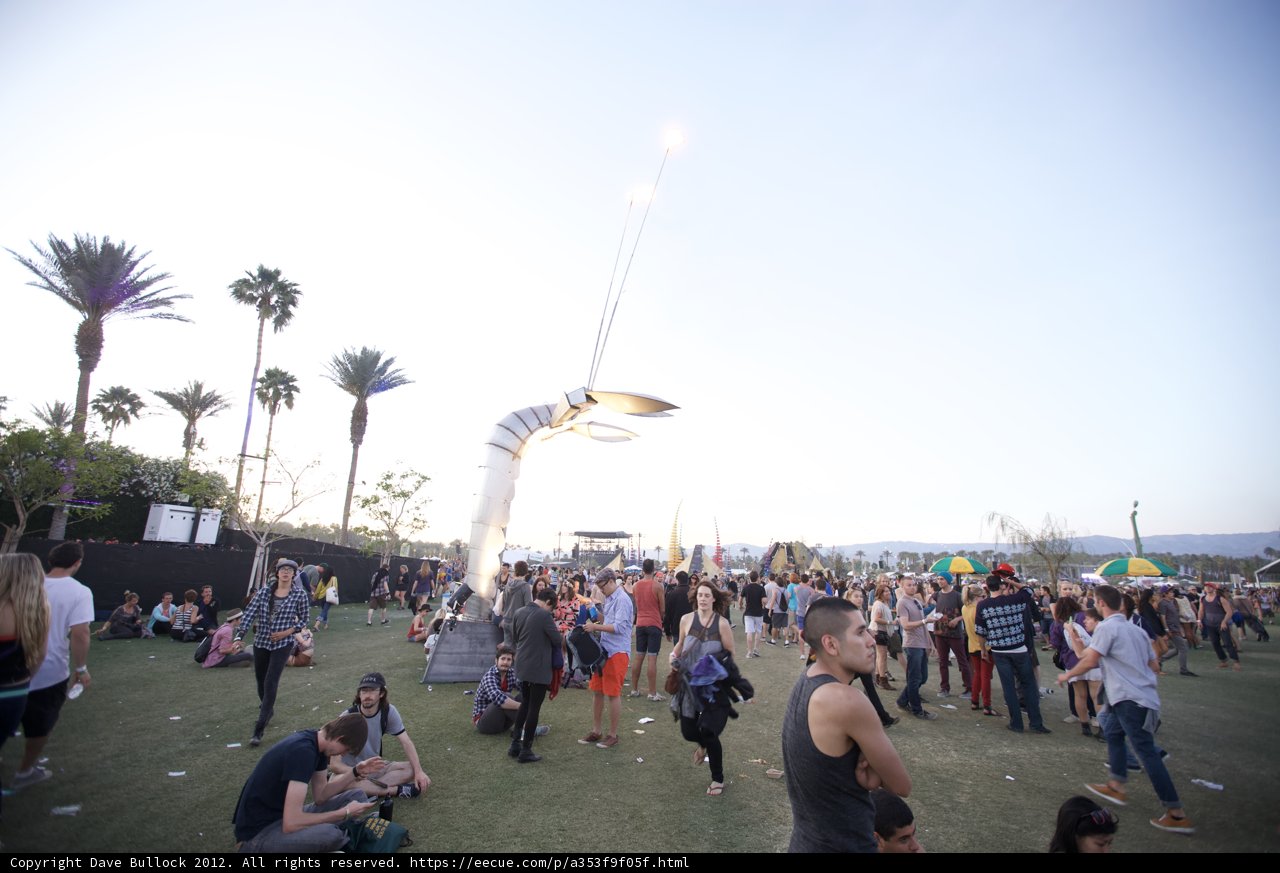 Gathering Around the Sculpture
