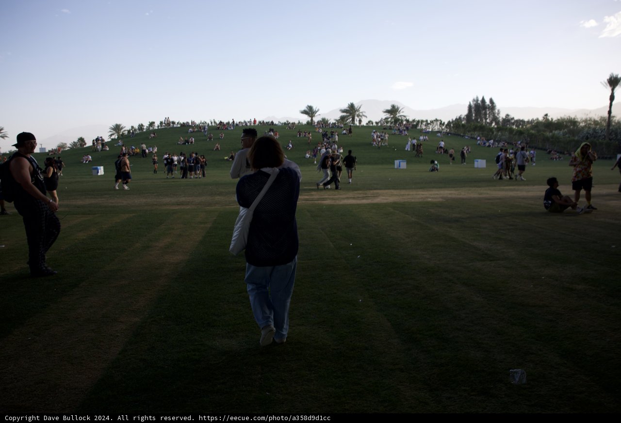 Sunset Stroll at Coachella 2024